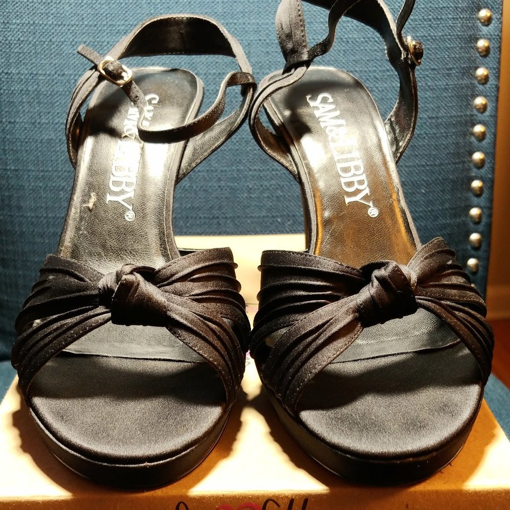 Sam & Libby Black Heels